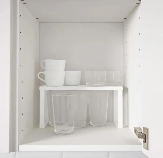 IKEA VARIERA Divisorio per ripiano Bianco Cucina Organizer 32x28x16 cm 3