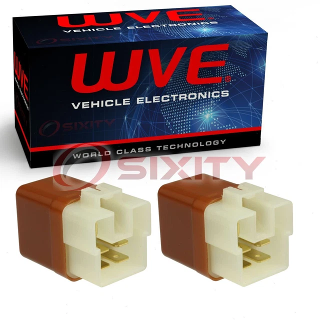 2 pc Wells Engine Cooling Fan Motor Relay for 1995-2017 Nissan Maxima Belts rl