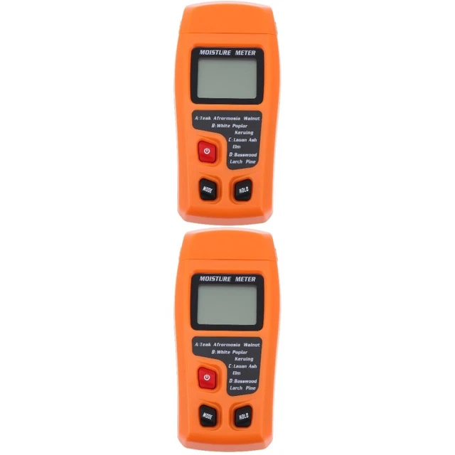 2 Pc Wandhygrometer Digitaler Feuchtigkeitsmesser Feuchtigkeitsprüfer Tragbar