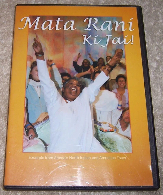 MATA RANI KI Jai! DVD Amma's North Indian and American Tours Ammachi 9