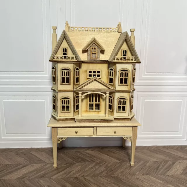 Mini Dollhouse Inside Dollhouse with Table 1:12 Ob11 Miniature Dollhouse Blythe