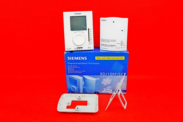 SIEMENS RDJ10RF BOSS BPS242RF Wireless RF Digital Programmable Room  Thermostat £179.99 - PicClick UK