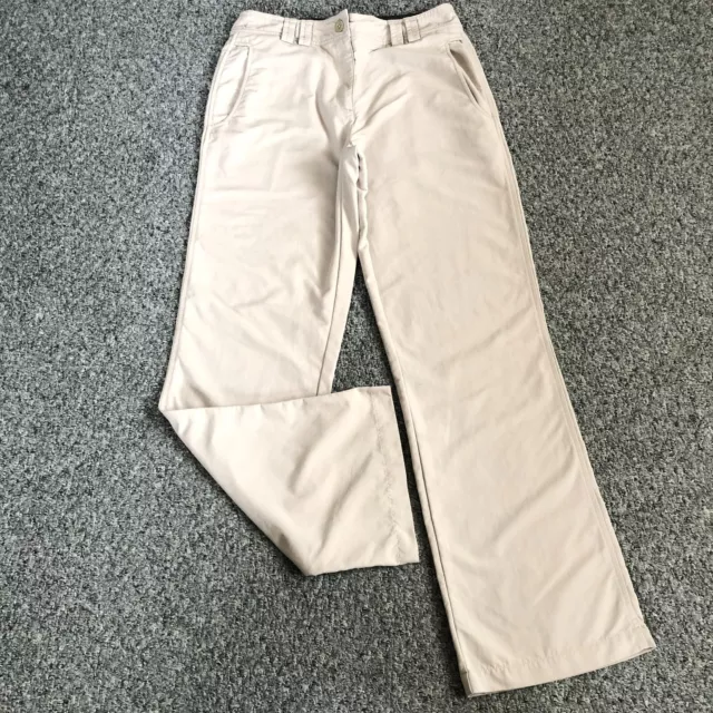 Rohan Fusion Trousers Womens 10 Regular Beige 30x30 Polyamide Hiking Walking