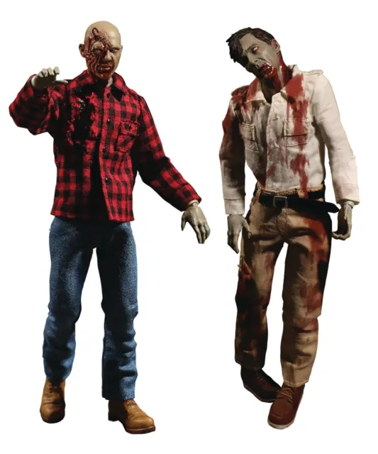 Mezco Toys One:12 Collective: Dawn of the Dead Zombie 2-Pack