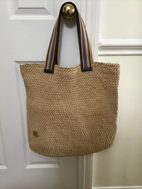 Joules Straw Bag