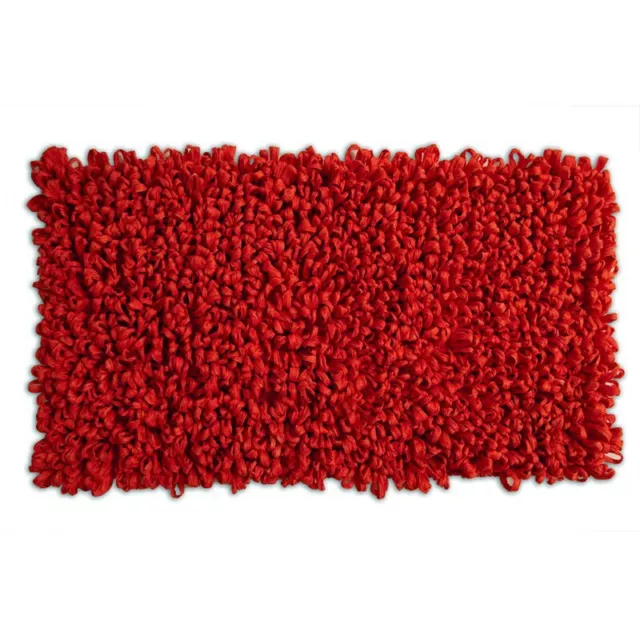 Lineabeta Tapei Bathroom Mats 60cm x 120cm L, Red