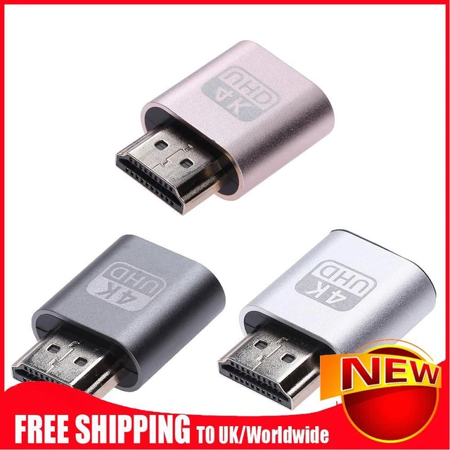 10 Pz 4K Displayport Spina Fittizia DP Adattatore Di - Foto 11