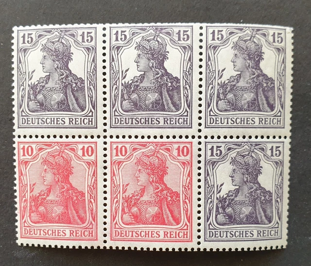 Deutsches Reich Germania H-Bl. 21 ungebraucht und nicht gefaltet (158)