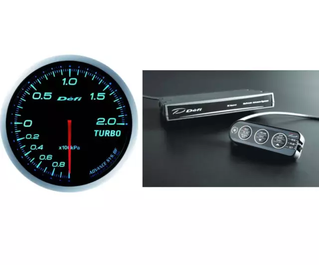 Defi Advance Bf 60Mm Turbo Boost Gauge & Controller Set (Blue)