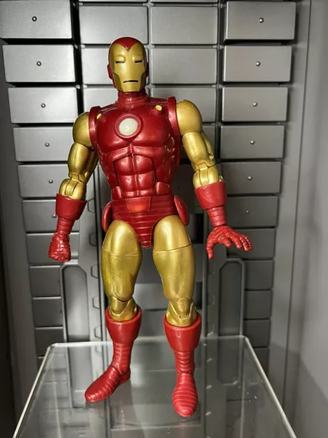 Marvel Legends 6" 80 Years Retro Classic Iron Man Tony Stark Loose Incomplete