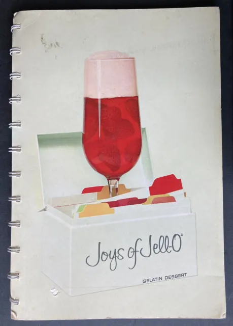 Joys of Jello Gelatin Dessert Vintage Recipe Book