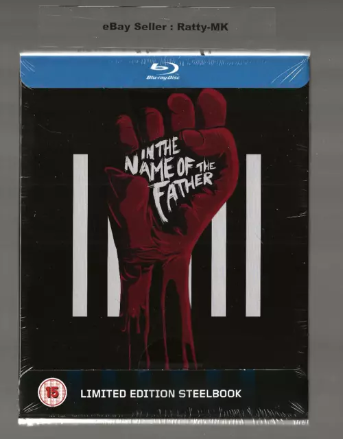 In The Name Of The Father - Uk Exclusive Blu Ray Steelbook - New & Sealed