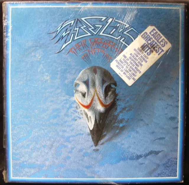 The Eagles "Greatest Hits, 1971-1975" 1976 ♫ Vinyl LP Embossed Record (NM-/NM)