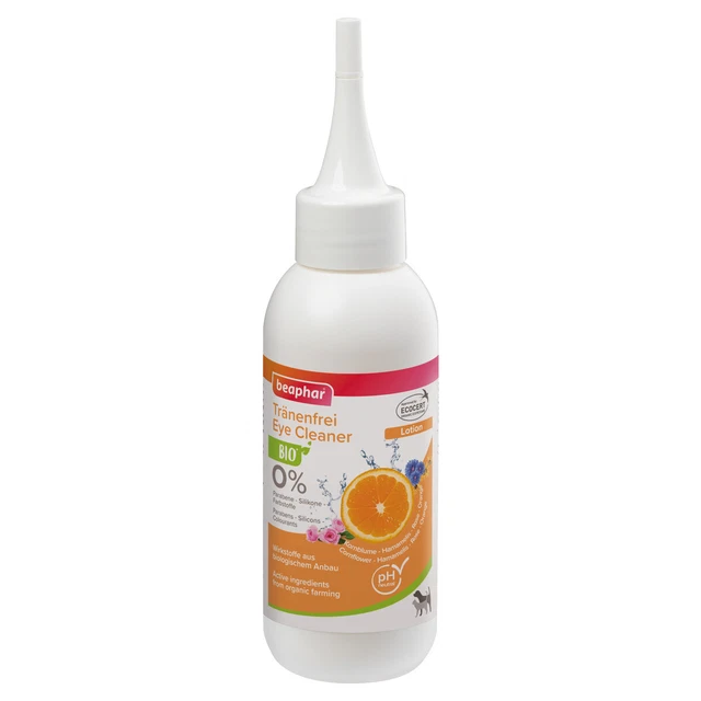 Beaphar Bio Tränenfrei Loción 100 ML para Perros, Nuevo