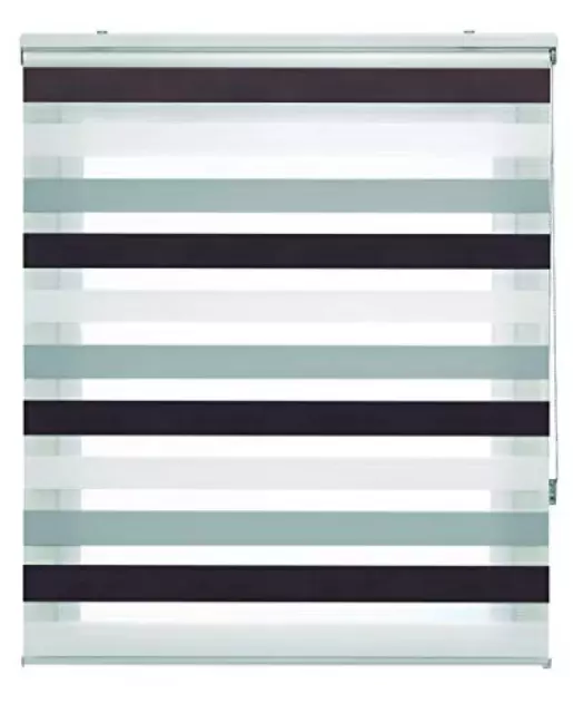 (TG. 100 x 180 cm) Blindecor - Tenda avvolgibile Doppio Tessuto 100 x 180 cm Mar