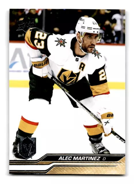 2023-24 Upper Deck Hockey Series 1 - Alec Martinez #183 (Golden Knights)