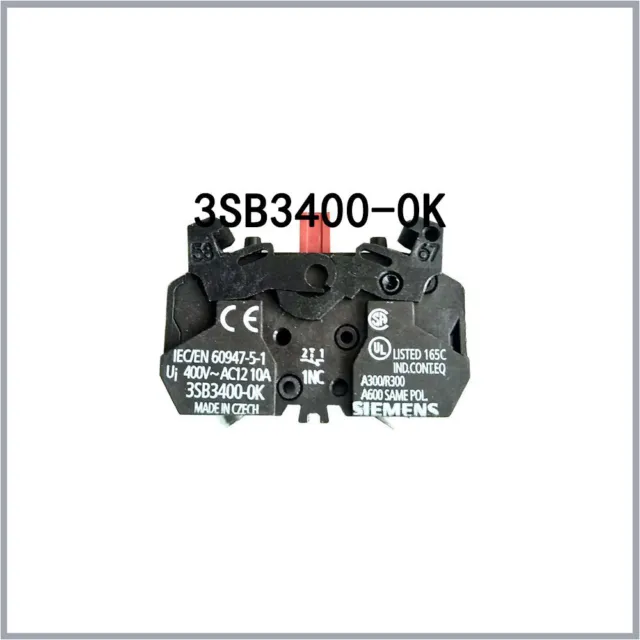 Contact module 3SB3400-0K Lamp Holder component 3SB3-400-0K New SIEMENS