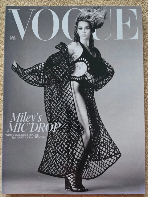 VOGUE MAGAZINE # 2000 June UK issue Liberty Ross cover by Enrique