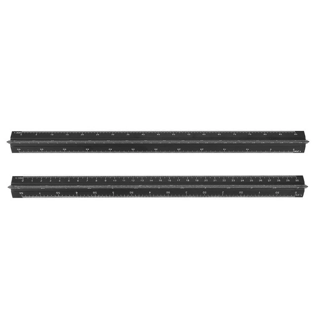 TRIANGULAR SCALE RULER for Architecture Drafting Architect Engineers ...