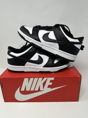 AUTHENTIC NIKE DUNK Low (PS) White/Black-White Size 3Y panda $100.00 - PicClick