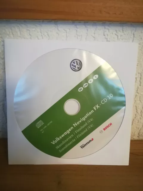 CD Volkswagen Navigation FX  SKANDINAVIEN 2012 V4  VW RNS 310 SKODA SEAT