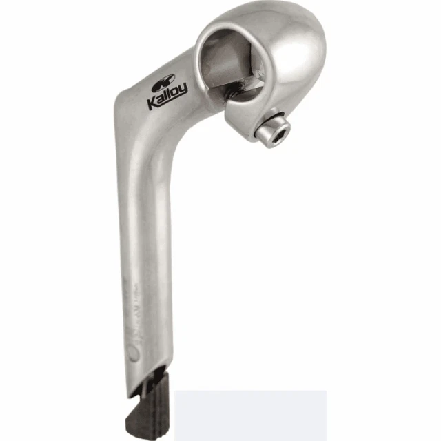 Potence De Guidon Réglable Pour Vélo Pliable à Double Potence En Alliage Aluminium 25 4 Mm Argent 95035806