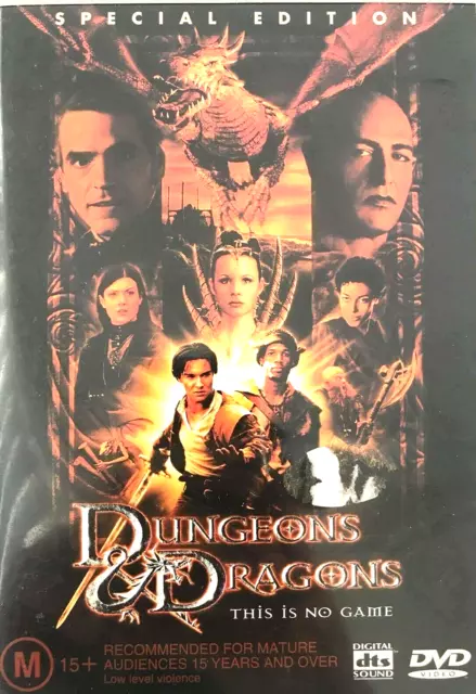 DUNGEONS & DRAGONS - Justin Whalin, Jeremy Irons, Zoe McLellan - DVD