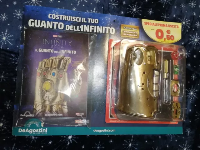 Guanto Infinito Armatura Thanos Marvel Legends Infinity Saga Series DeAgostini