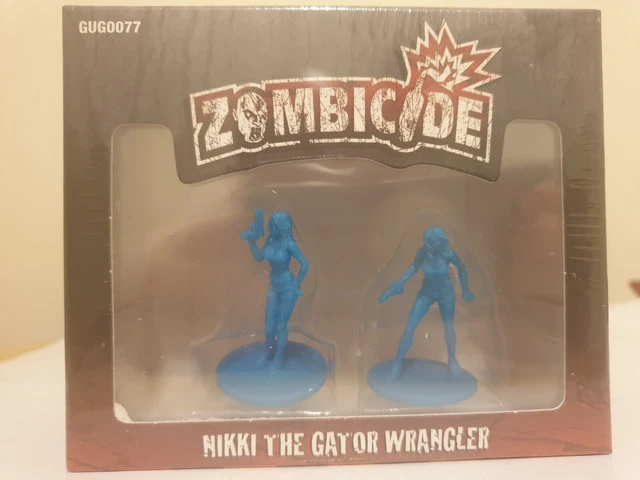 Nikki The Gator Wrangler PENNY aus Urknall Zombicide Promo Überlebende Zombivors