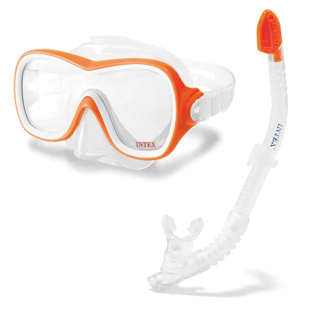 INTEX Schnorchel Tauch Set Wave Rider Tauchmaske Taucherbrille + Schnorchel