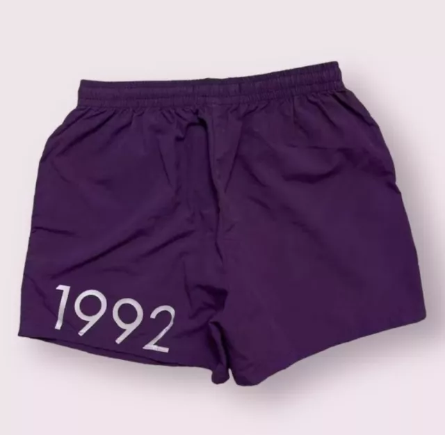 Vintage Polo Ralph Lauren Stadium P Wing Snowbeach 1992 Rare  Shorts Size S