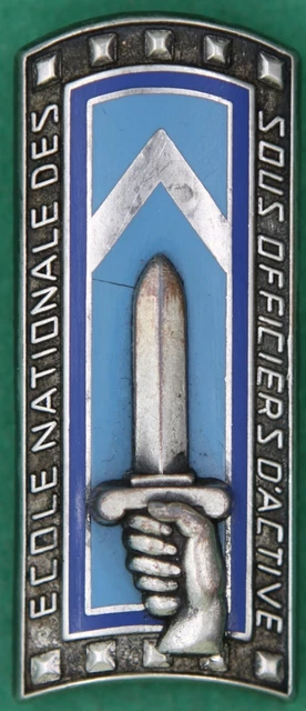 PINS INSIGNE UNSOR Union Nationale des Sous Officiers de Réserve émail