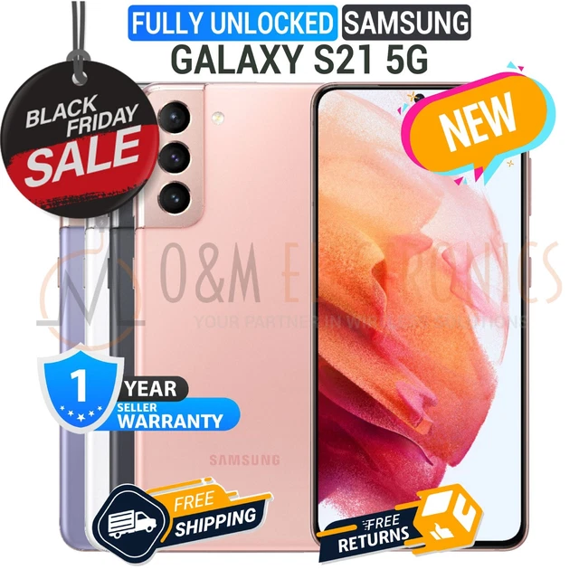 NEW SAMSUNG GALAXY S21 5G Unlocked All Carriers SmG991U1 All Colors