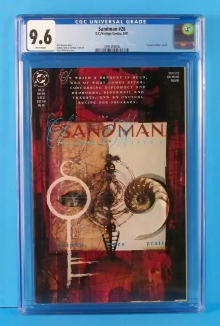 Sandman #26  1991 DC Comics  Season of Mists chapter 5  Neil Gaiman CGC 9.6 NM+