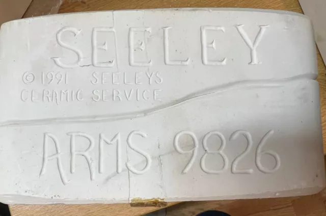 Seeley 1991 Arms 9826  - CERAMIC SLIP CASTING  MOULD MOLD