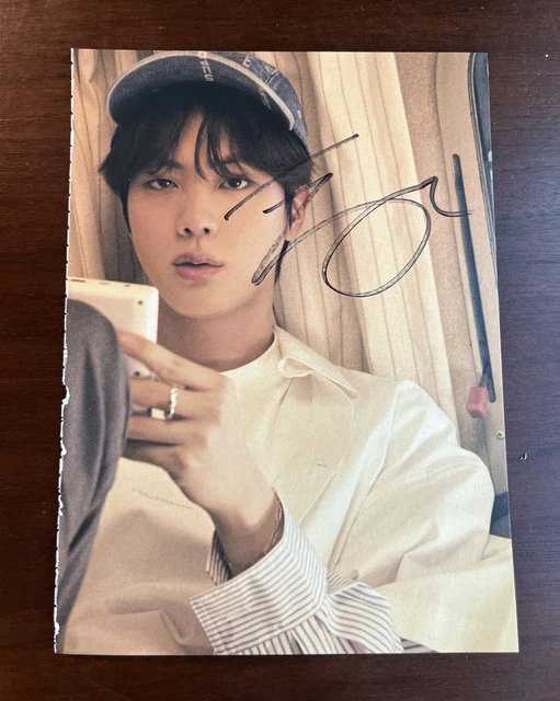 BTS ジン WINGS 直筆サイン　ジン BTS JIN SIGNED Page Wings Autograph Rare $130.00 - PicClick AU