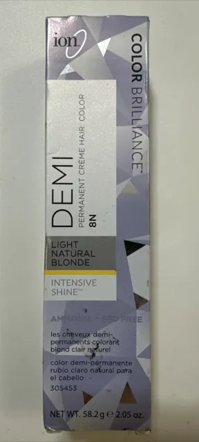 Ion Intensive Shine Demi Permanent Crème Hair Color 2 Oz