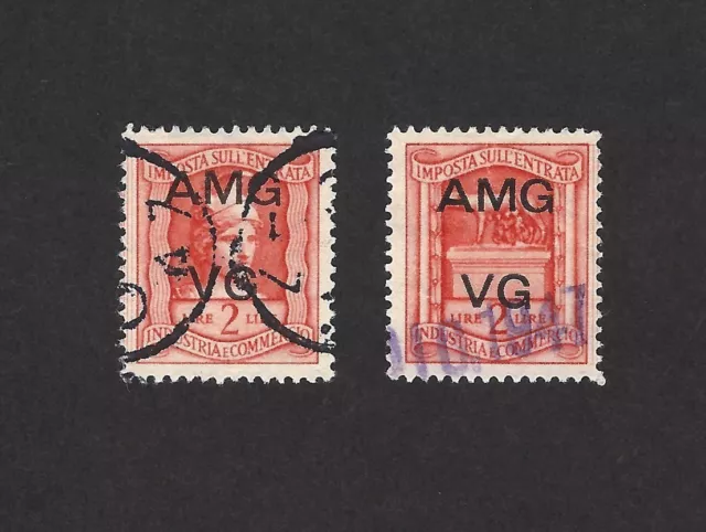 AMG VG Venezia Giulia revenue Industry & Commerce 2L perf.14 both halves used