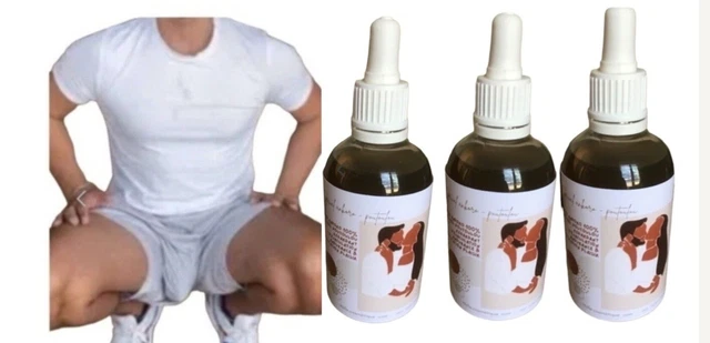 Huile Ankoro Poutoulou Bangala - Retardant Naturel Pour Homme, 50 Ml, 100% Plantes