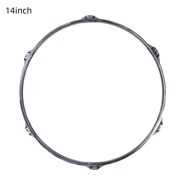 Heavy Duty Zinc Alloy Drum Hoop Ring Rim for 8 10 12 14 Inch Snare Drums 2