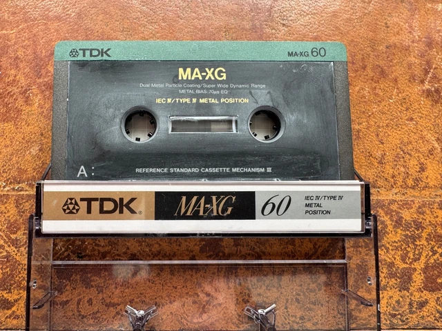 Cassette TDK MA-XG 90 - Metal Position - Made In Japan - NEUF