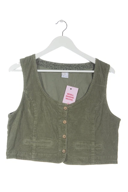 Gilet tradizionale Deerberg donna taglia DE 40 cachi stile classico