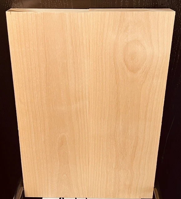 Super Clean Alder guitar KD 20”x 15”x1.85” Glued &sanded Strat Tele Kiln Dry