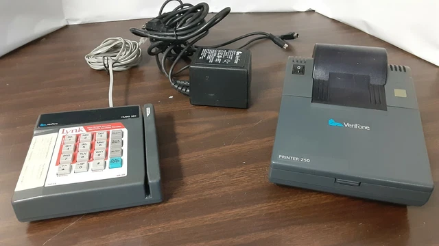 Verifone Printer 250 & Tranz 380 Card Reader Set Verifone Printer 250 & Tranz 380 Card Reader Set