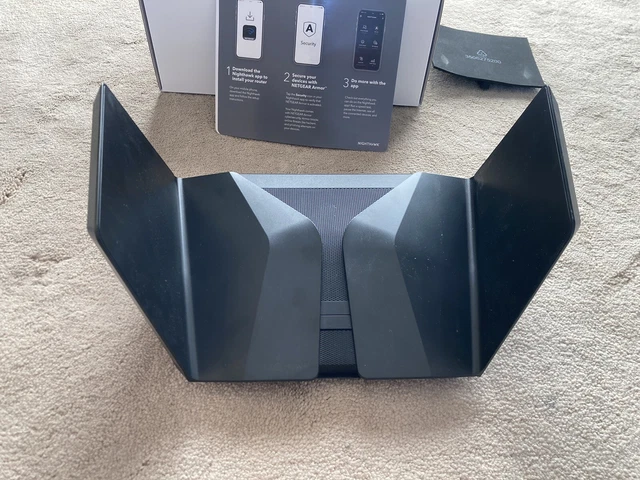 NETGEAR AX12 (RAX120) Nighthawk 12-Stream WiFi 6 Broadband Router (6000Mbps AX)