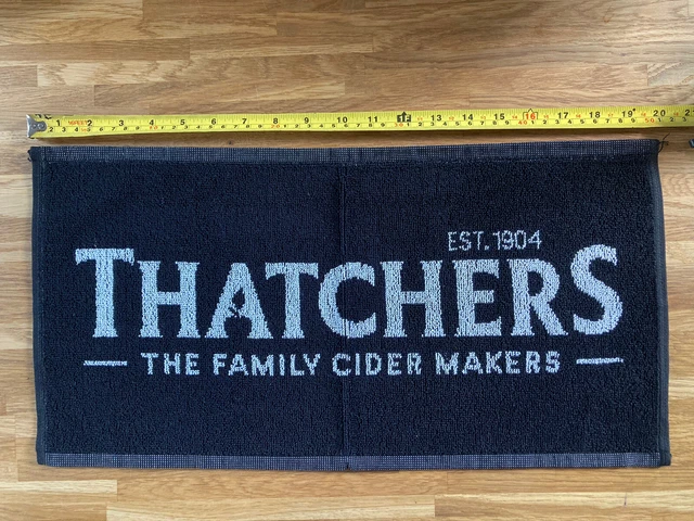 Beer Towels. Bar Towels. Bar Mats. Thatchers Cider Bar Towel