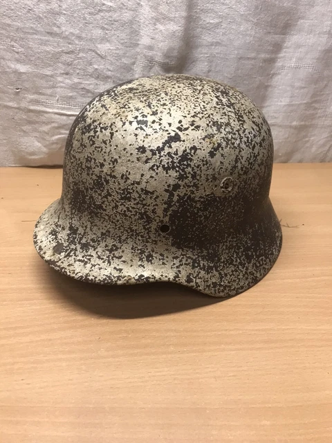 Insigne De Casque Allemand – Seconde Guerre Mondiale – Pièce Authentique Wehrmacht