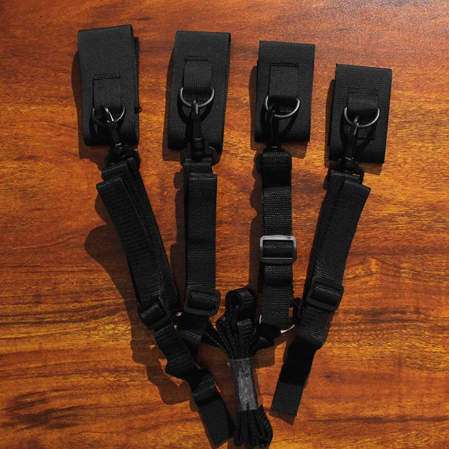 GORGECRAFT Custodia Per Manette In Nylon Con Supporto A Cinturino – Aperta A Sgancio Rapido, Diametro Interno 8 Cm, Per Forze Dell'Ordine E Sicurezza