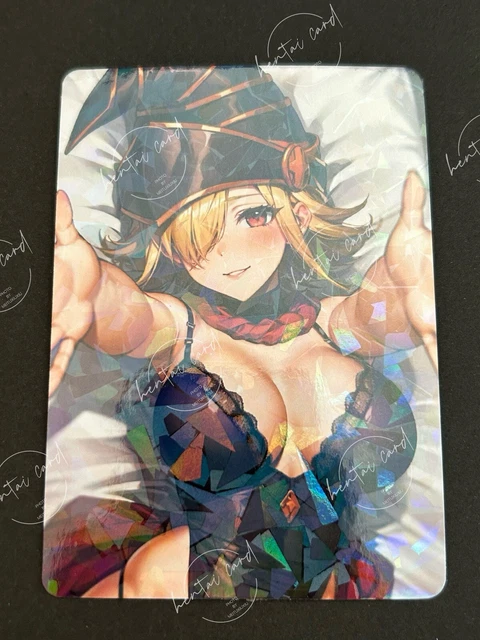 yugioh lewd cards Sexy Bikini Bracelet Girls Desk Mat - Mousepad trading card from the Rarity Collection LEWD Yugioh Dark Girls Anime