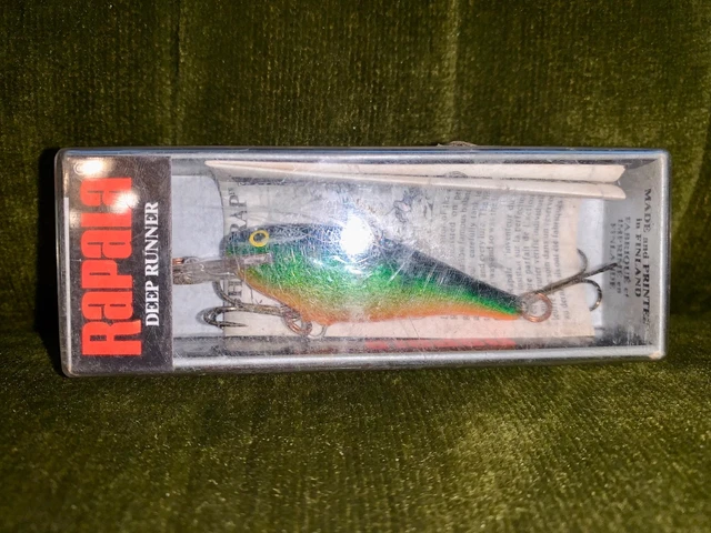 Leurre De Pêche Rapala SR-8 CW Shad Rap Vintage - En Leurre De Pêche Rapala SR-8 CW Shad Rap Vintage - En